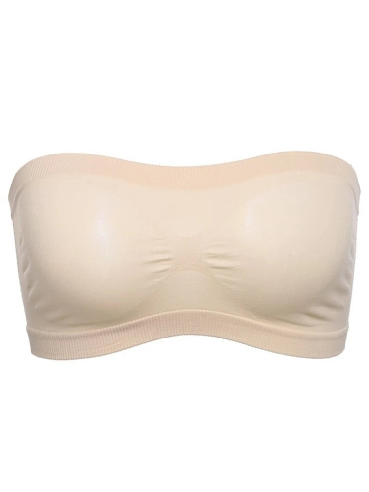 Strapless Crop Top Bra - Summer Collection