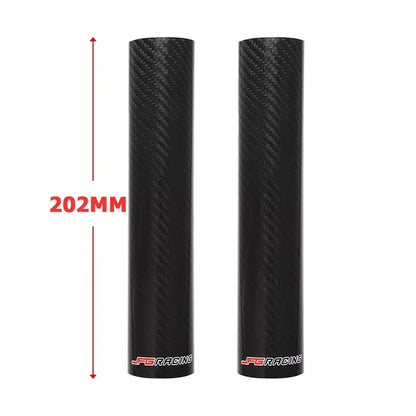 Motorcycle Carbon Fiber Front Fork Guard - Wrap Cover Protection - Bascora