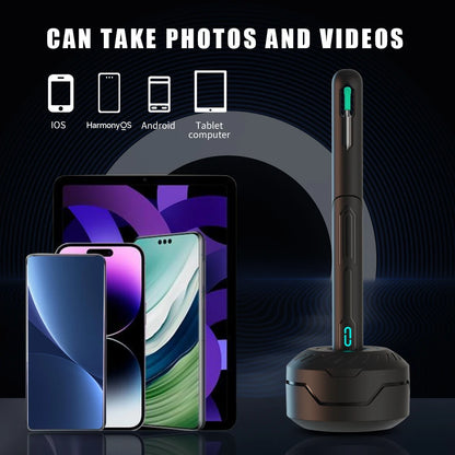WiFi Ear Cleaner Camera - 6 LED Lights 3.6mm HD Video Otoscope - Bascora