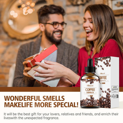 Coffee Essential Oil - Moisturizing Skin & Hair Care Treatment - Bascora