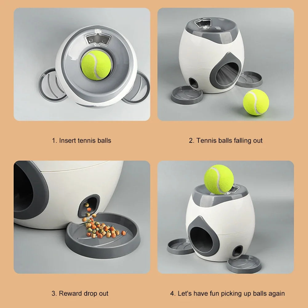 Interactive Pet Feeder - Smart Throwing Cat Toy
