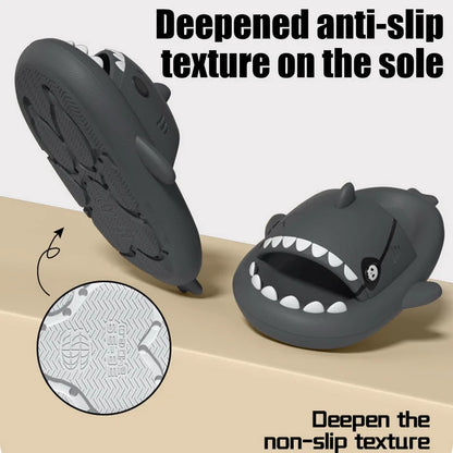 Summer Shark Slippers - Comfortable and Stylish Footwear - Bascora