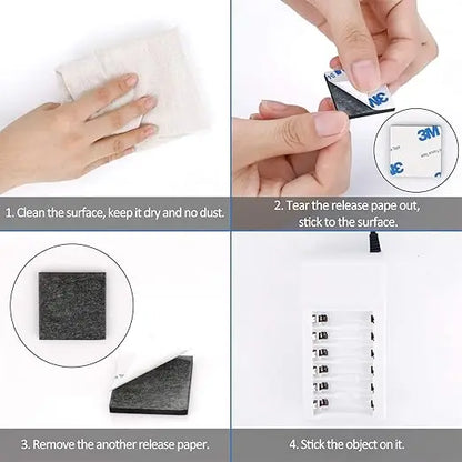 Double Sided Foam Tape - Self-Adhesive Sticky Pads for DIY Crafts - Bascora