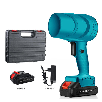 Electric Turbo Fan Blower - 380W Cordless Leaf Blower for 21V Battery - Bascora