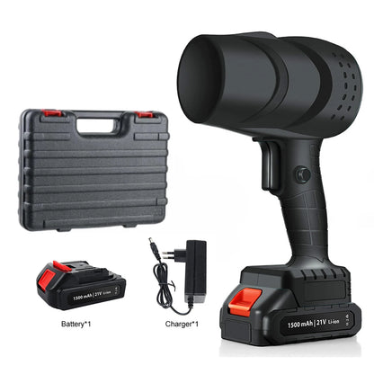 Electric Turbo Fan Blower - 380W Cordless Leaf Blower for 21V Battery - Bascora