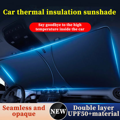 Car Sunshade - Block UV Rays, Reduce Heat - Bascora