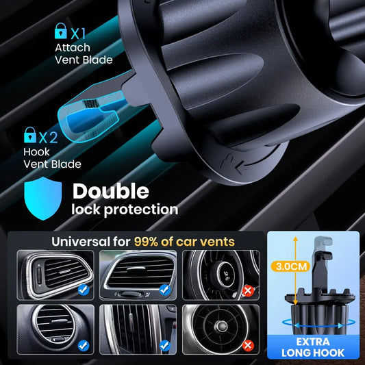 Magnetic Car Phone Mount | Universal Mobile Phone Holder