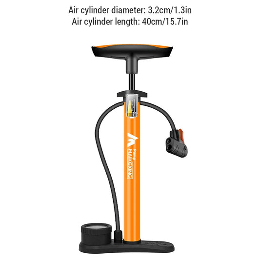 Bike Pump with Gauge - 160PSI Multi-Functional Inflator