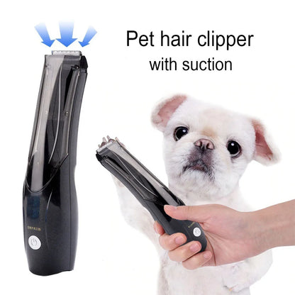 Pet Vacuum Clipper - Mess-Free Grooming with Suction - Bascora