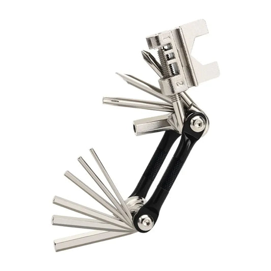 Bicycle Multi Tool - Chain Splitter Wrench Screwdriver Repair Kit