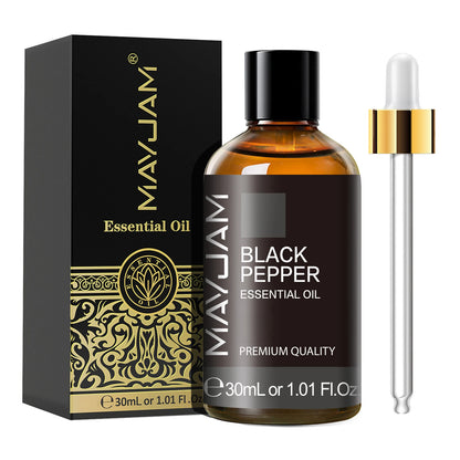 30ML Aromatherapy Essential Oil Set - Lavender, Vanilla, Jasmine & More - Bascora
