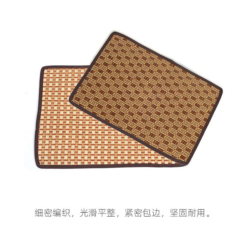 Natural Linen Pet Cooling Mat - Breathable & Eco-Friendly