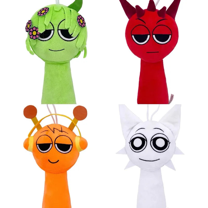Cartoon Plush Toys - Stuffed Animal Doll Set for Kids
