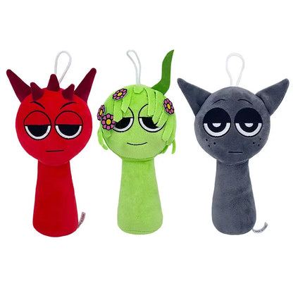 Cartoon Plush Toys - Stuffed Animal Doll Set for Kids - Bascora