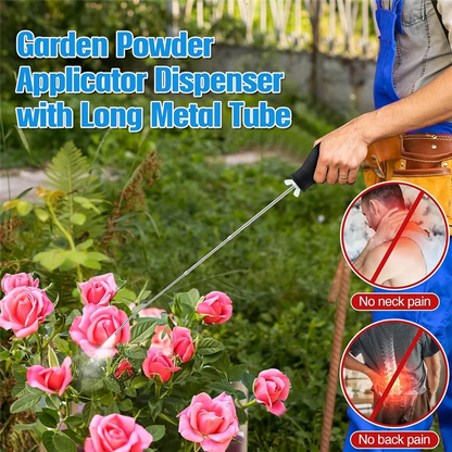 Diatomaceous Earth Powder Duster - Garden Sprayer for Organic Pest Control - Bascora