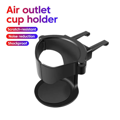 Car Cup Holder - Air Vent Mount Stand - Bascora
