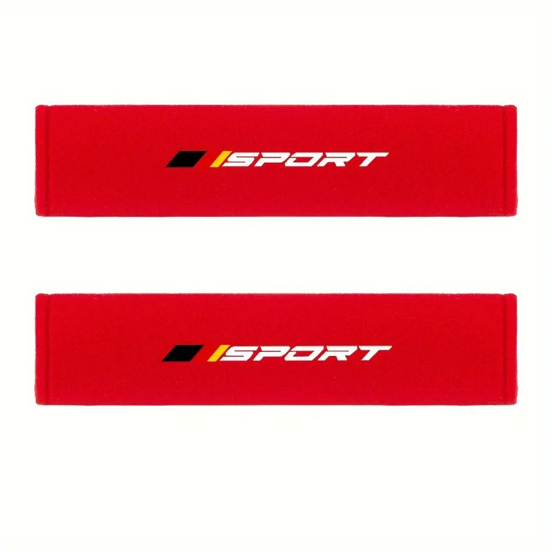 Lot de 2 coussins de ceinture de sécurité doux et confortables