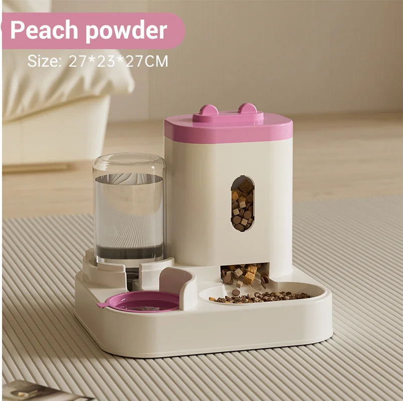 Distributeur automatique intelligent de nourriture et d'eau pour chats