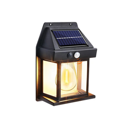 Solar-Powered Waterproof Outdoor Wall Light | Motion Sensor - Bascora
