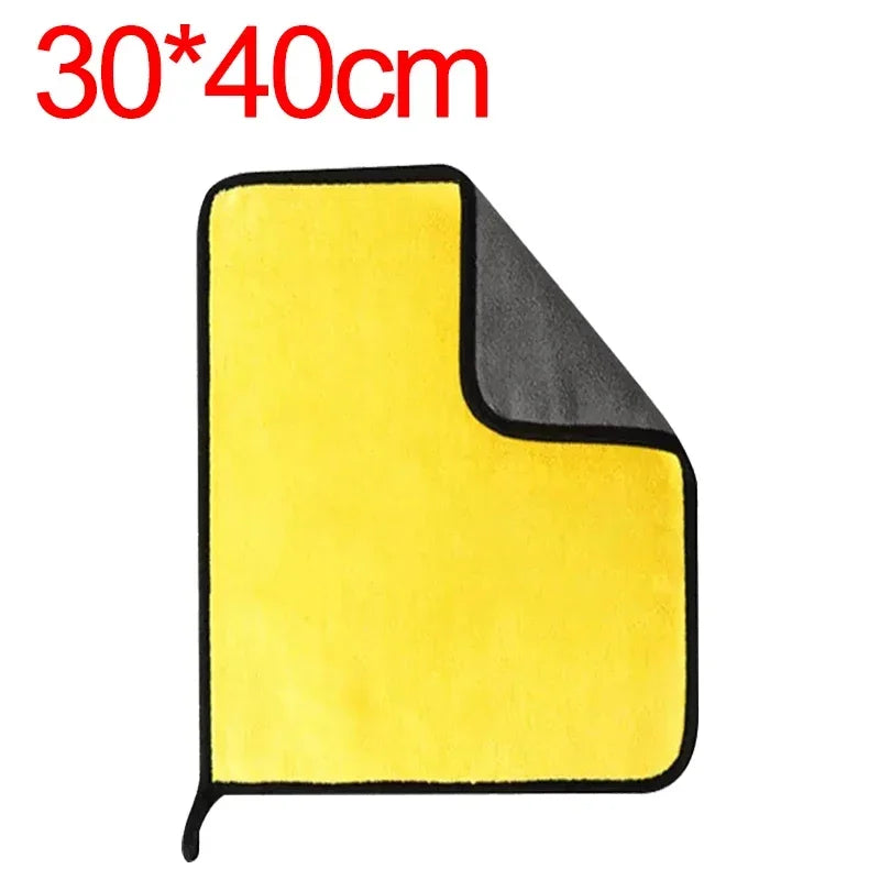 Microfiber Car Cleaning Towels - Auto Detailing & Household Cloths Set