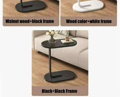 C-Shaped Side Table - Portable Modern Coffee Table