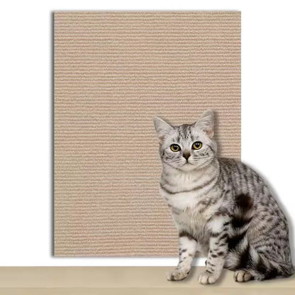 Cat Scratcher Sofa Protector - Self-Adhesive Furniture Protection Mat - Bascora