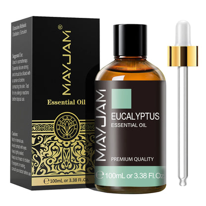 Essential Oil Set with Dropper - Aromatherapy Oils for Diffusers - Bascora