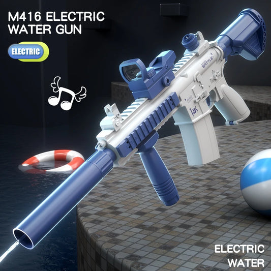 M416 Water Gun Electric Pistol - Full Automatic Summer Fun
