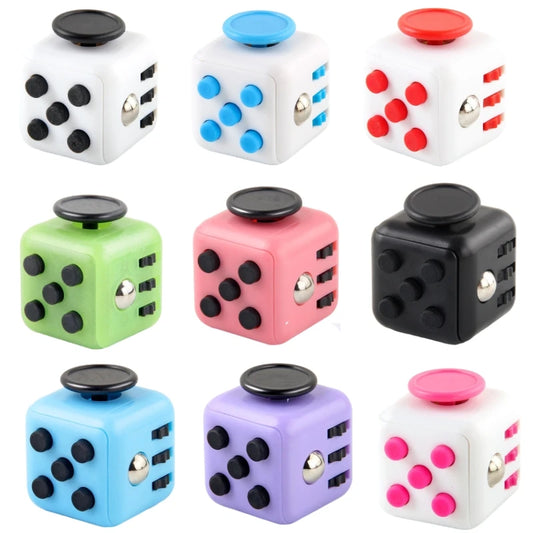 6-Sided Fidget Cube - Anti-Anxiety Finger Toy