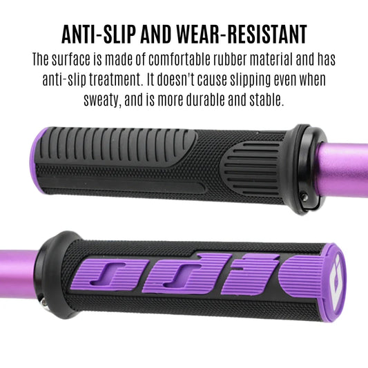 Anti-Slip Bike Handlebar Grips - Ergonomic Shock Absorption