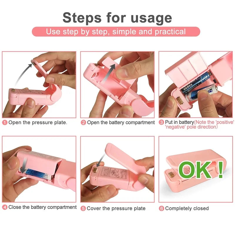 Mini Heat Bag Seal Machine - Professional Package Sealer