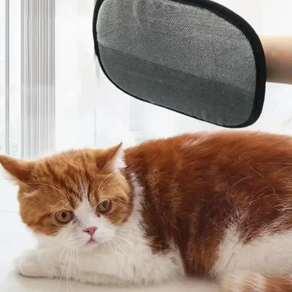 Pet Hair Removal Gloves - Static-Free Grooming & Cleaning Tool - Bascora