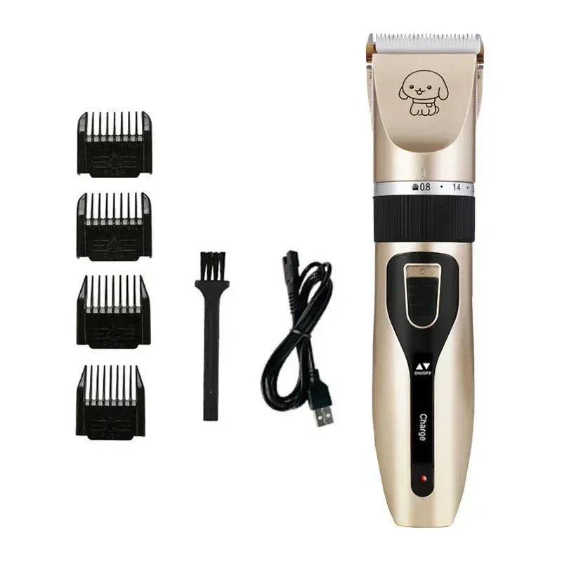 Tondeuse professionnelle en métal pour animaux de compagnie - Conception robuste