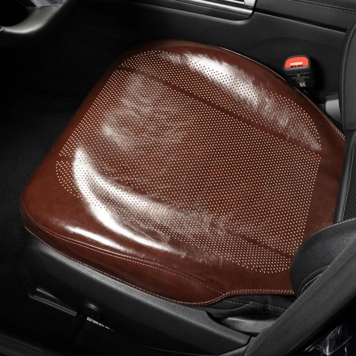 Ultra-thin Car Seat Cushion - Genuine Leather