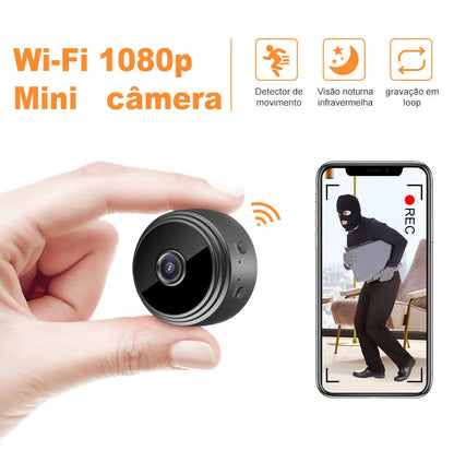 A9 Mini WiFi Security Camera - Wireless Remote Monitoring - Bascora