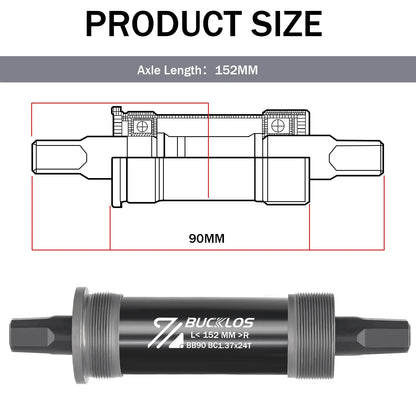Bike Bottom Bracket - BSA BB68 Sealed Bearing Square Threaded - Bascora