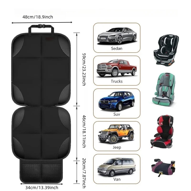 Car Child Safety Seat Cushion - Anti-Skid Protector