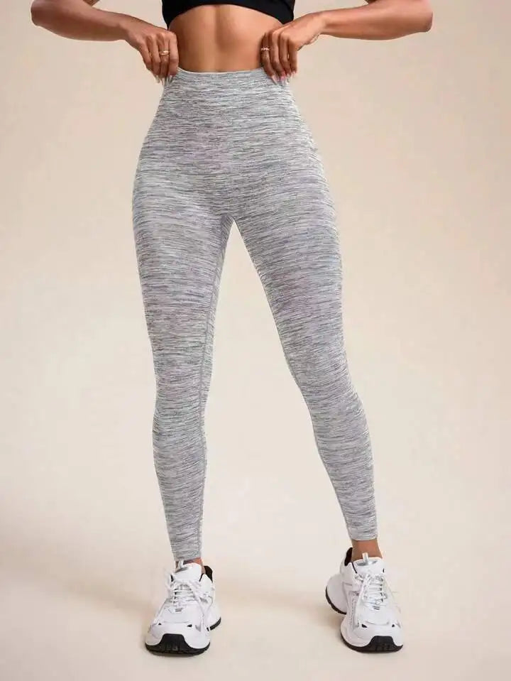Women's V-Waist Butt Lifting Yoga Leggings - High Elastic Gym Wear