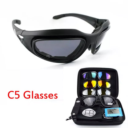 Daisy X7 Polarized Sunglasses - Tactical Military Goggles - Bascora