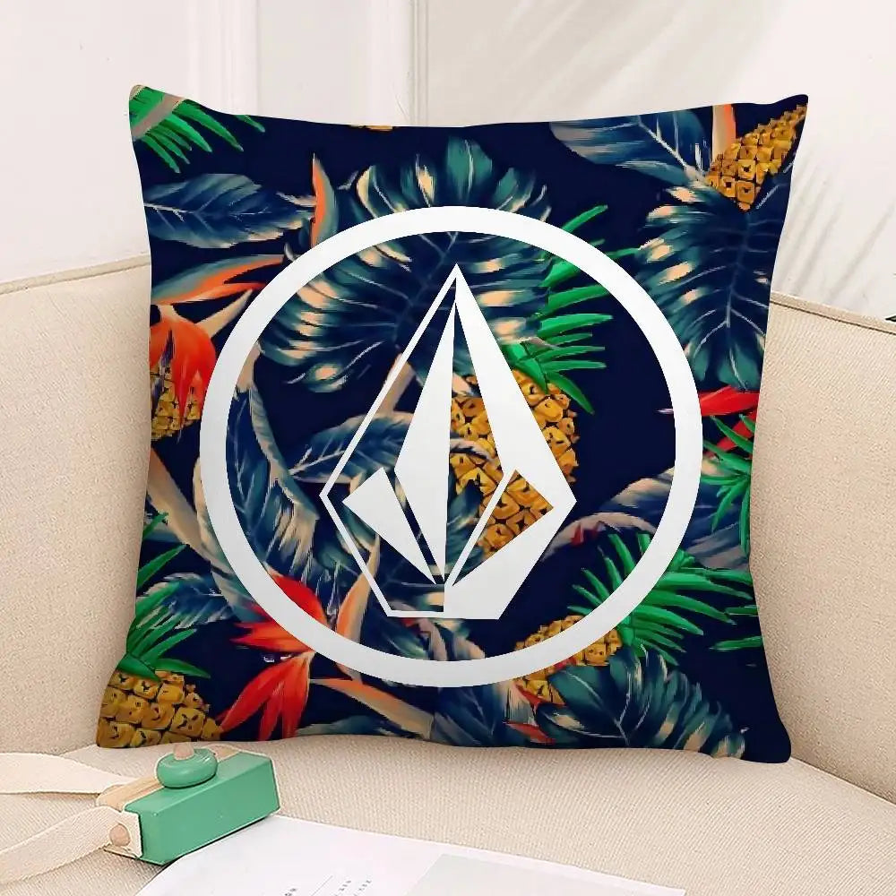 Taie d'oreiller avec logo - Impression 3D en polyester 40 x 40 cm