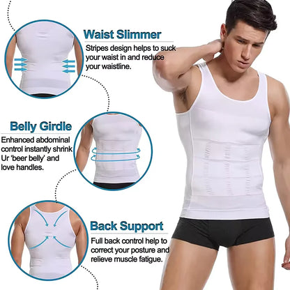 Men's Slimming Vest - Bascora