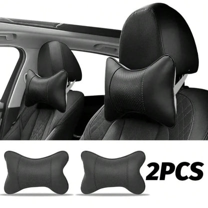 Car Headrest - Breathable Mesh Neck Pillow - Bascora