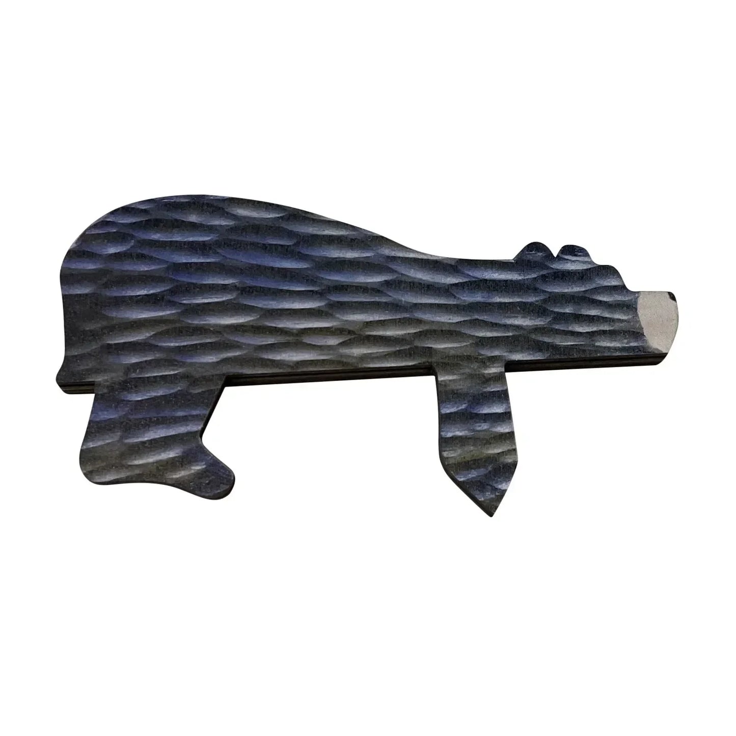 Wooden Bear Door Topper - Creative Corner Sculpture Wall Decor
