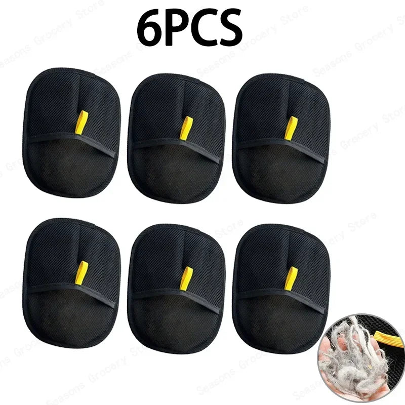 Gants anti-poils pour animaux de compagnie – Outil de toilettage et de nettoyage antistatique