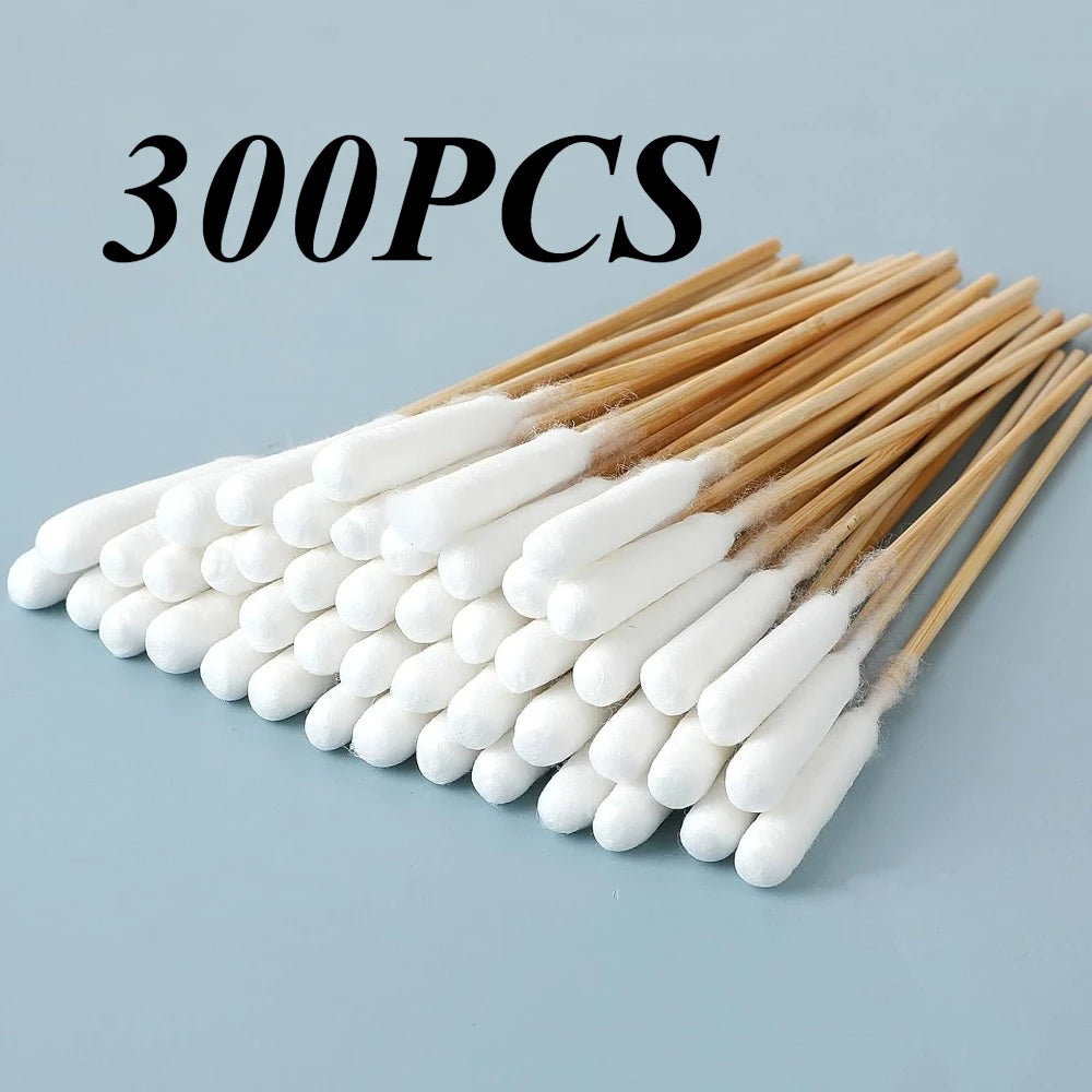 Tampons nettoyants pour oreilles d'animaux - 50/100/300/500/900/1000 pièces