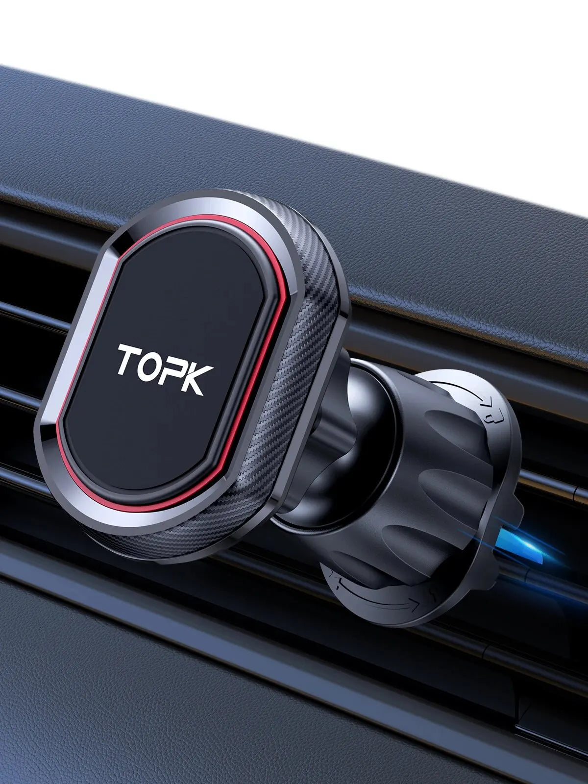 Car Phone Holder - Magnetic Phone Car Mount for Dashboard or Windscreen