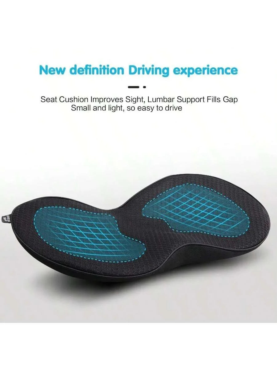 Coussin de siège auto en mousse à mémoire de forme - Augmentation de la hauteur