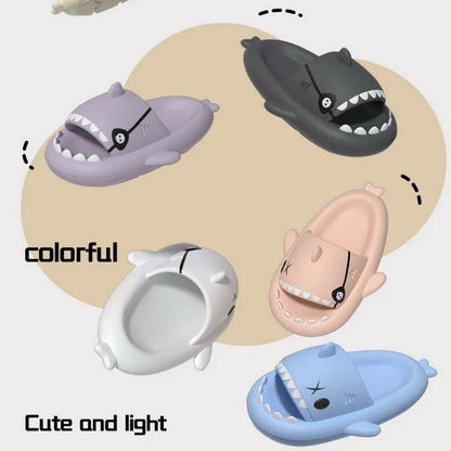Summer Shark Slippers - Comfortable and Stylish Footwear - Bascora