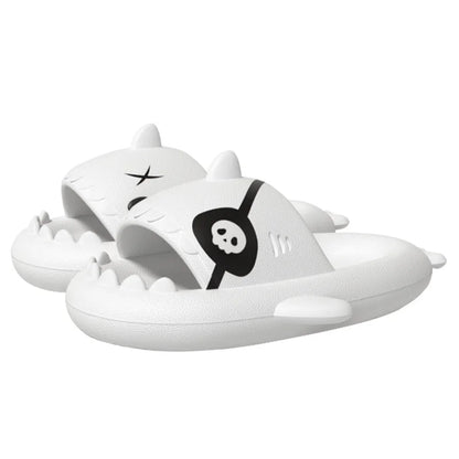 Summer Shark Slippers - Comfortable and Stylish Footwear - Bascora