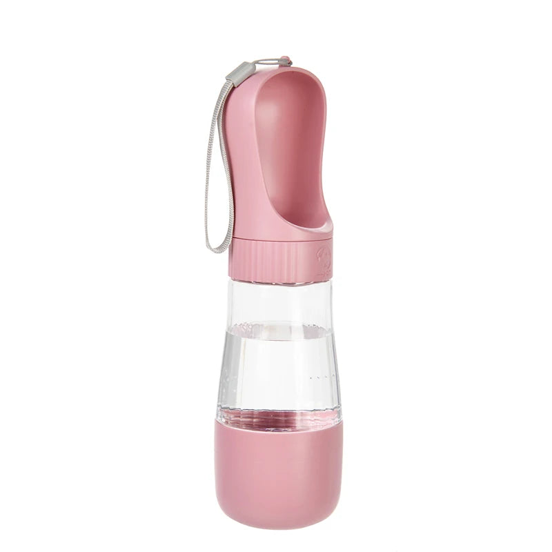 Portable Pet Water Bottle & Food Container